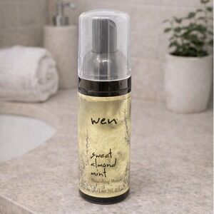WEN Sweet Almond Mint Nourishing Mousse Hair Styling Volumizer 1.7 oz New